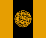 Flag of Newton, Massachusetts